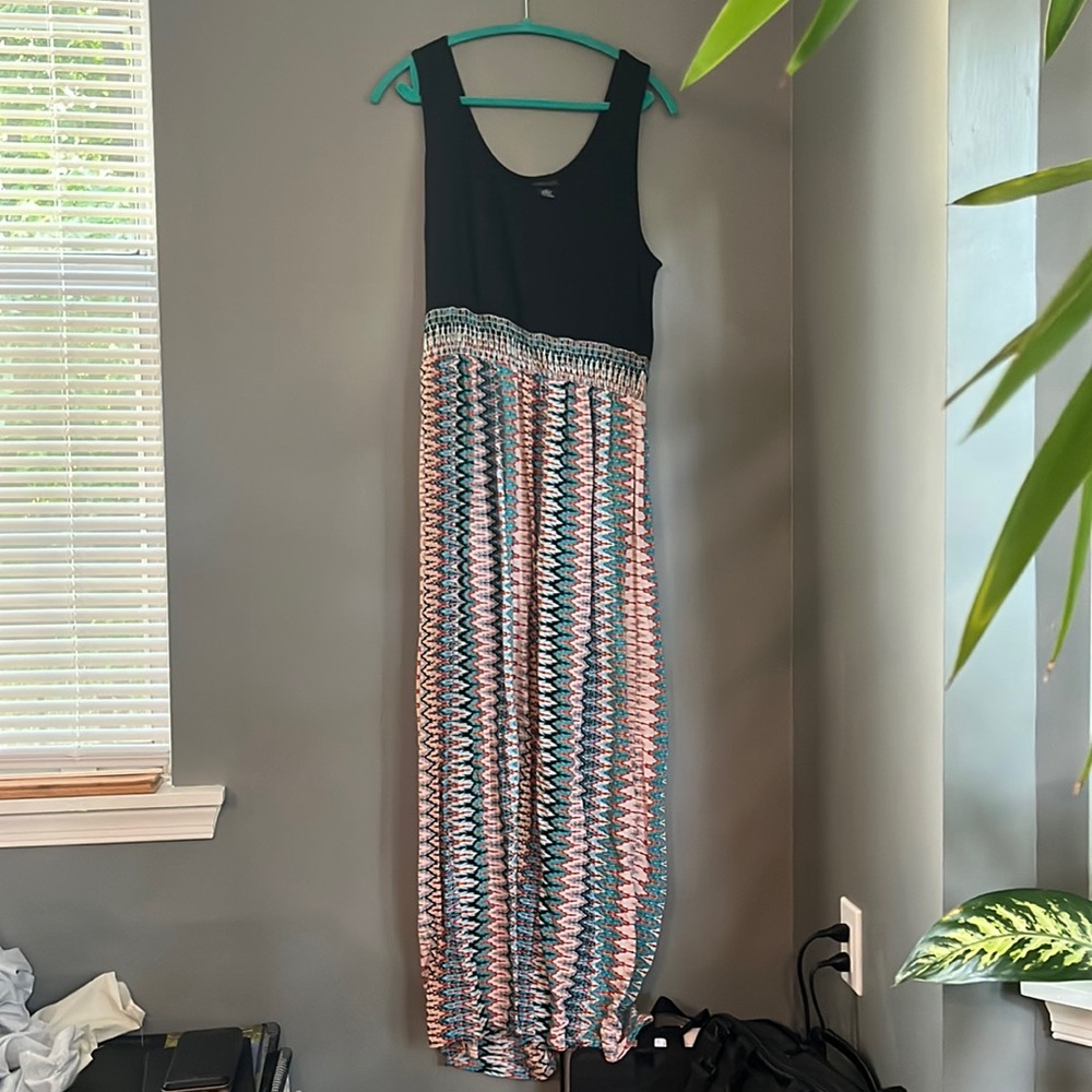 Printed Maxi Dress